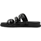 Tamaris - 1-27419-44 - Slipper - Zwart - Kunstleer - Comfortabele Bandjes