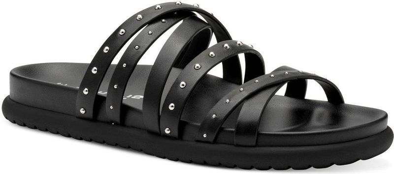 Tamaris - 1-27419-44 - Slipper - Zwart - Kunstleer - Comfortabele Bandjes