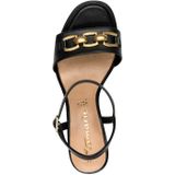 Tamaris - 1-28353-44 - Sandaal - Zwart - Leer