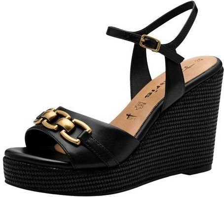 Sandalen - Zwart - Leer - Verstelbare Band