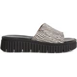 Tamaris - 1-27216-44 - Slipper - Zwart - Leer