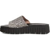 Tamaris - 1-27216-44 - Slipper - Zwart - Leer