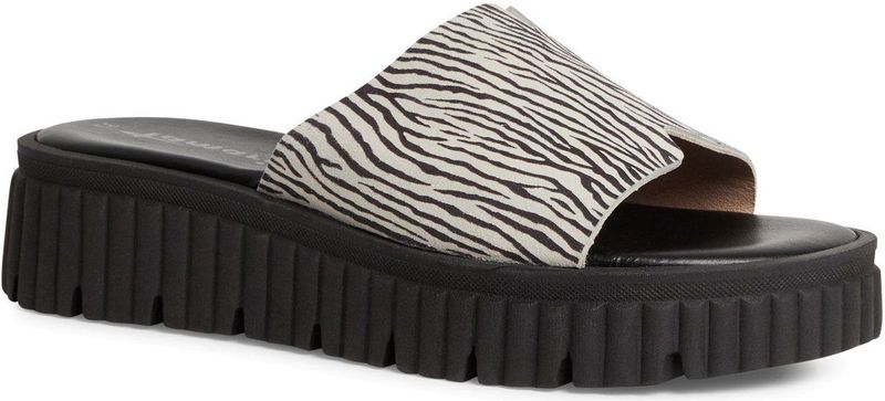 Tamaris - 1-27216-44 - Slipper - Zwart - Leer
