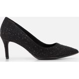 Pumps - Zwart - Stiletto - 7 cm Hak