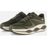 Tamaris - Sneaker - Zwart - Textiel - Sportieve Vetersluiting