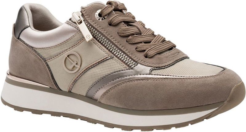 Tamaris - Dames Sneaker - Taupe