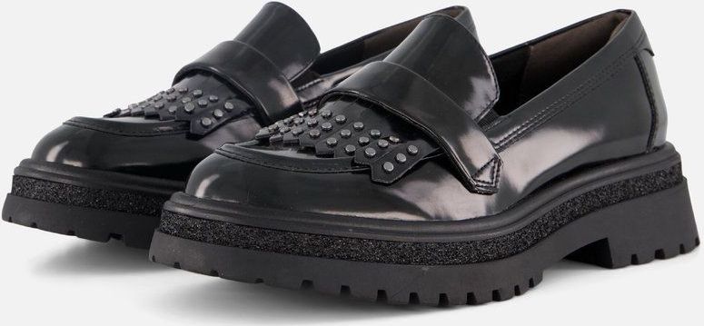 Tamaris - Instappers - Zwart - Synthetisch