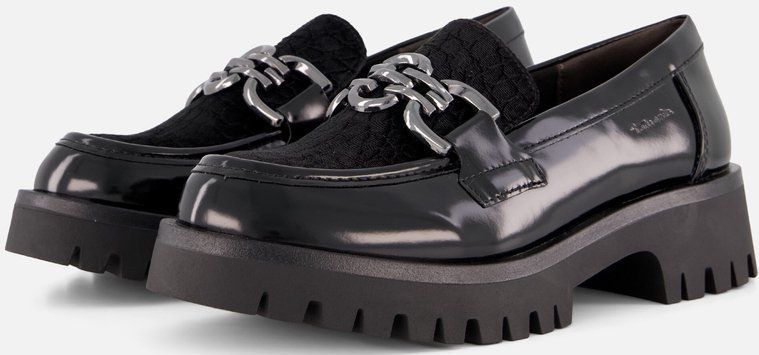 Tamaris - Instappers - Zwart - Synthetisch