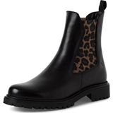 Tamaris - M2542741 - Chelsea Boot - Zwart - Leren Enkellaarzen