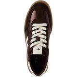 Tamaris - 1-23723-44 - Lage Damesschoen - Bruin - Leer/Textiel