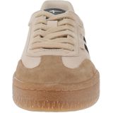 Tamaris - Vetersneakers - Zwart - Suède/Textiel - Zonder Hak