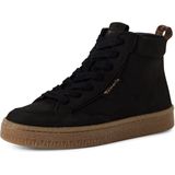 Tamaris - 1-2520345 - Leren Enkellaars - Zwart