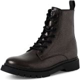 Tamaris - Veterboots - Zilver - Textiel