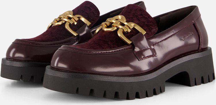 Tamaris - Instappers - Rood - Synthetisch