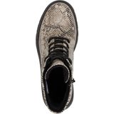TAMARIS - Sneakers - Zwart - Materiaalmix van Leer en Textiel