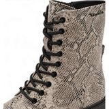 TAMARIS - Sneakers - Zwart - Materiaalmix van Leer en Textiel