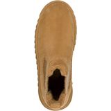 Tamaris - 1-26419-45 - Chelsea Boot - Camel - Leren Enkellaars met Plateauzool