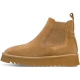 Tamaris - 1-26419-45 - Chelsea Boot - Camel - Leren Enkellaars met Plateauzool