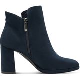 Tamaris - 1-25362-45 - Enkellaarsje - Blauw - Hoge Blokhak 8 cm