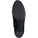 Tamaris - 1-25362-45 - Enkellaarsje - Blauw - Hoge Blokhak 8 cm