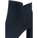 Tamaris - 1-25362-45 - Enkellaarsje - Blauw - Hoge Blokhak 8 cm