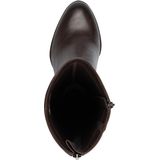 Rieker - Hoge Laarzen - Zwart - Textiel - Met Rits en Veter