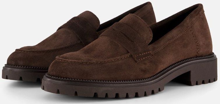 Tamaris - Loafers - Zwart - Leer