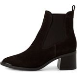 Tamaris - Core - Enkellaarsjes - Bruin - Blokhak - 14 cm Schachthoogte