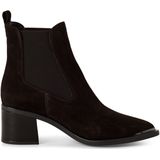 Tamaris - Core - Enkellaarsjes - Bruin - Blokhak - 14 cm Schachthoogte