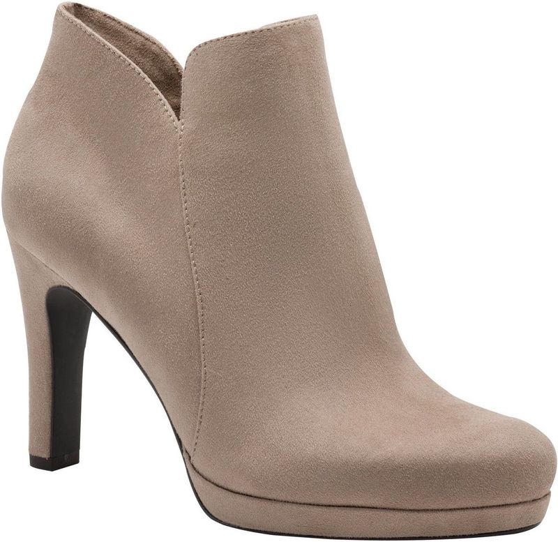 Tamaris - 1-25316-41 - Enkellaarsjes - Taupe