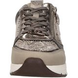 Tamaris - Lage Sneakers - Zwart - Imitatieleer - Met Rits