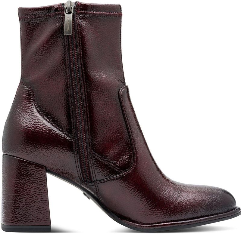 Tamaris - Stiefeletten - Rood - Enkellaarsjes