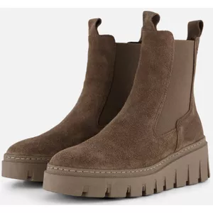 Tamaris - 1-25491-41 - Chelsea Boot - Bruin - Leren Laarzen