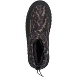 Tamaris - 1-26810-45 - Enkellaars - Zwart/Luipaard - Warme Voering - Plateauzool