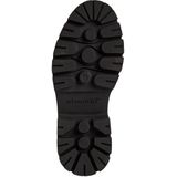 Tamaris - Lace Boot Heel - Enkellaarsje - Zwart - 6 cm Blokhak