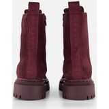 Tamaris - M25276 - Leren Enkellaarsjes - Merlot - Dameslaarzen