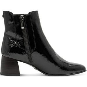 Tamaris - Essentials - Chelsea Boots - Zwart - Blokhak 5,5 cm