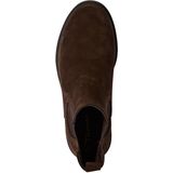 Tamaris - Chelsea Boot - Taupe - Suède - Slip-on