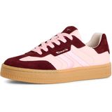 Tamaris - 1-23723-44 - Lage Damesschoen - Roze - Leer en Textiel