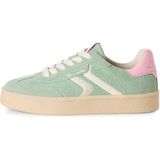 TAMARIS - Sneakers - Zwart - Materiaalmix van Leer en Textiel