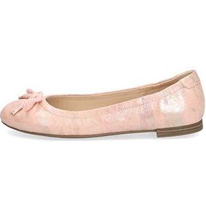 CAPRICE Damesballerina 9-9-22102-28 G-breedte maat: EU, Rose Foil, 38 EU