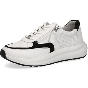 CAPRICE 9-9-23713-28 Sneakers voor dames, Wit Zwart Co, 39 EU
