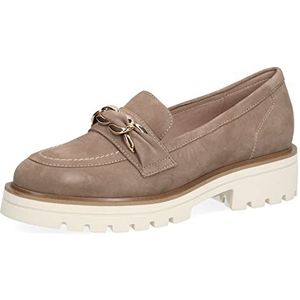 CAPRICE Dames 9-9-24708-28 platte slippers, Sabbia suède, 41 EU