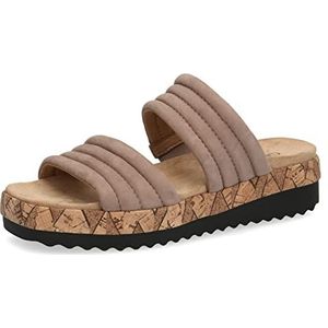 CAPRICE Damessandalen 9-9-27205-28, Taupe suède., 40 EU