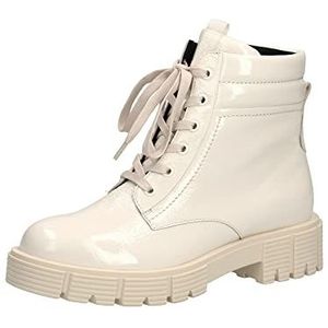 Caprice 9-9-25252-29 Enkellaarsjes voor dames, offwhite napla, 41 EU