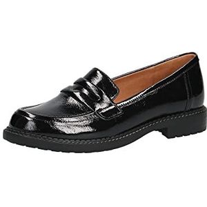 CAPRICE Dames 9-9-24602-29 mocassin, Black Naplak., 39 EU