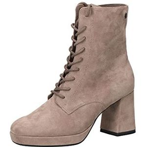 CAPRICE 9-9-25102-29 enkellaarsjes voor dames, Taupe suède., 41 EU