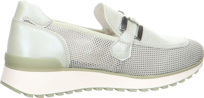 CAPRICE - Instappers - Groen - Leer - Slip