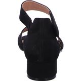 Caprice - Sandalen - Zwart - Leer - Suède