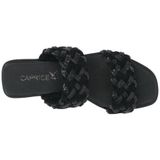 Caprice - Muiltjes - Zwart - Glad Leer - Platte Hak